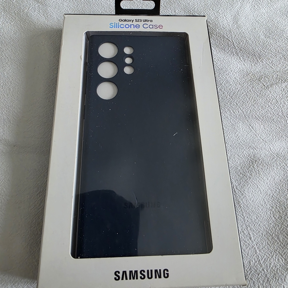 Samsung Galaxy S23 Ultra Silicone Case - Blue ***Discount for 2 or more***